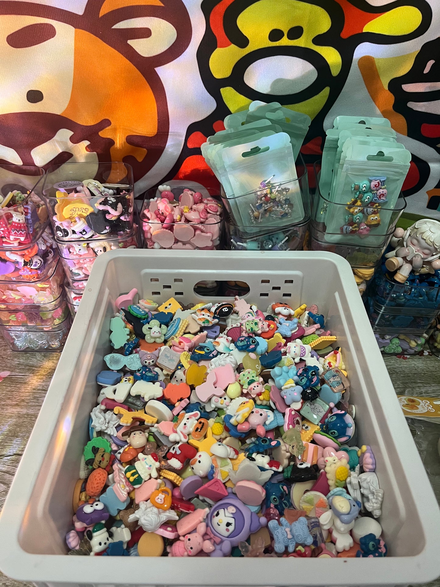 Game in living--DIY Cartoon Charms Wonderland